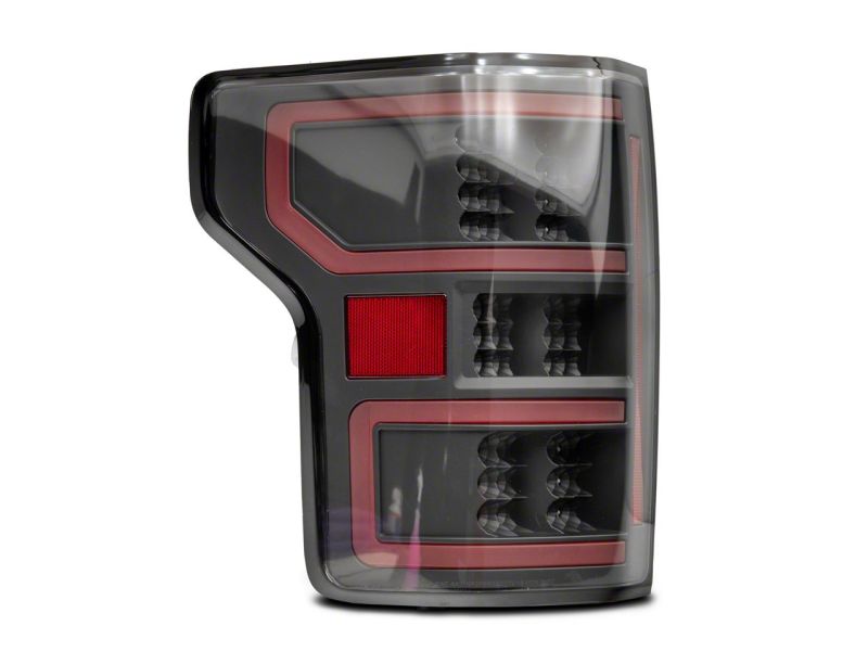 Raxiom for 2018-2020 Ford F-150 Axial Series LED Tail Lights w/ SEQL Turn Signals- Blk Housing (Clear Lens) - Image 7