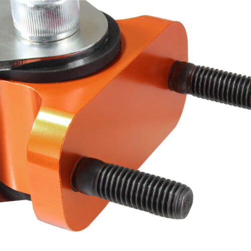 aFe Power Control PFADT Series Transmission Mount Set; Chevrolet Corvette (C6) 05-13 Orange - Image 4