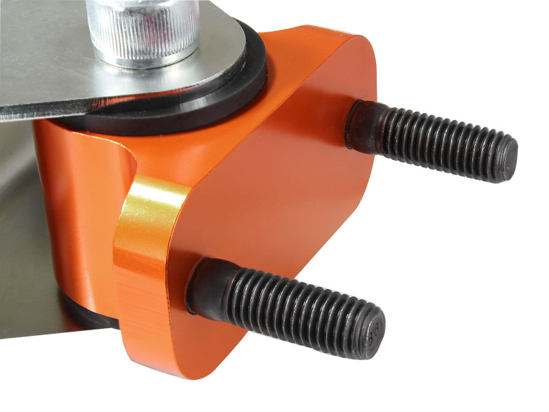 aFe Power Control PFADT Series Transmission Mount Set; Chevrolet Corvette (C6) 05-13 Orange - Image 4