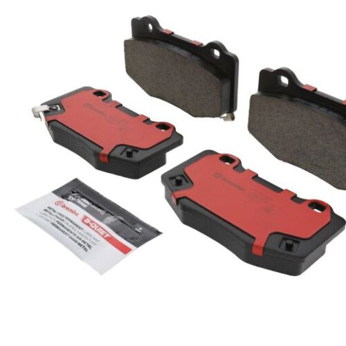 Brembo OE 15-22 Ford Mustang PRIME Ceramic Brake Pad - Rear - Image 5