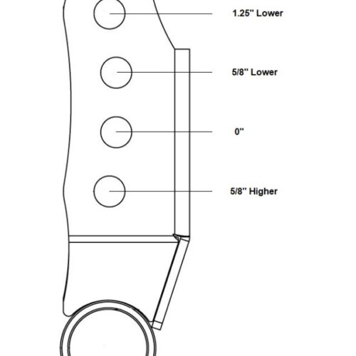 Ridetech 2015+ Ford F-150 2WD/4WD Adjustable Rear Shackles - Image 4