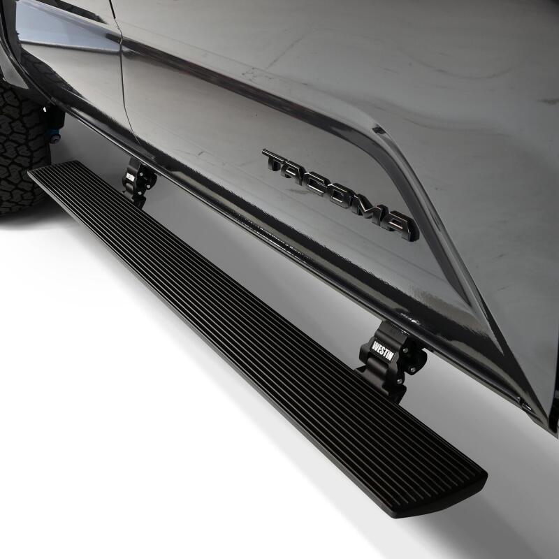 Westin 2024-2026 Toyota Tacoma Double Cab Pro-E Electric Running Boards - Textured Black - Image 7