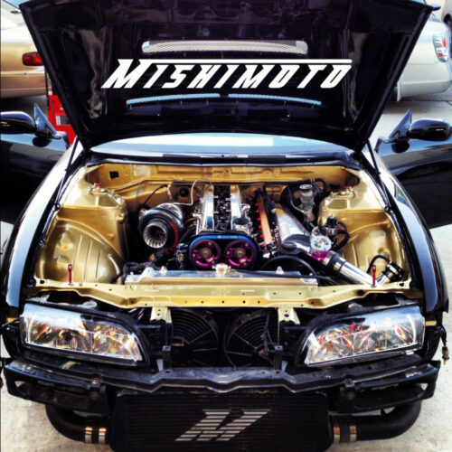 Mishimoto Universal Silver R Line Intercooler Overall Size: 31x12x4 Core Size: 24x12x4 Inlet /Outlet - Image 8