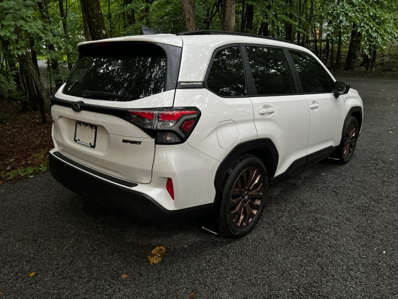 Rally Armor 25-26 Subaru Forester & Hybrid Black UR Mud Flap w/Grey Logo - Image 5