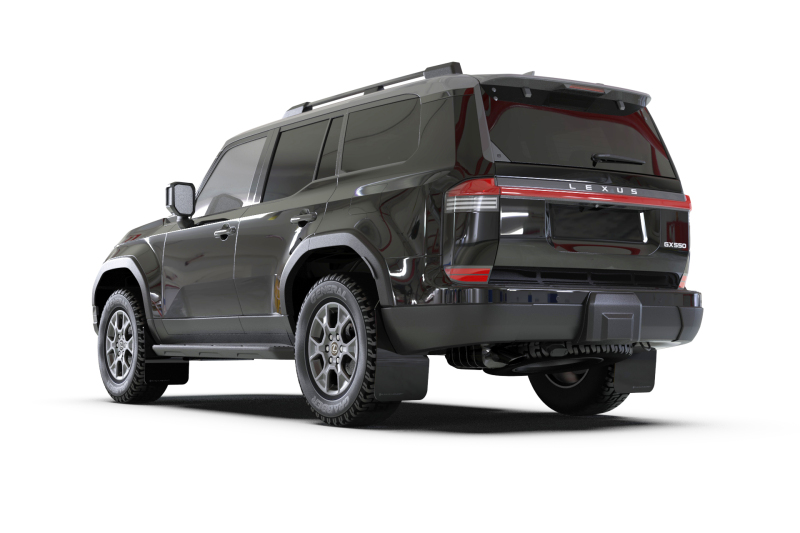 Rally Armor 24-26 Lexus GX 550 Luxury Black UR Mud Flap - Metallic Black Logo - Image 2
