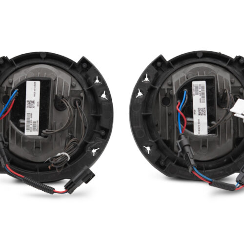 Raxiom for 2007-2018 Jeep Wrangler JK LED Halo Headlights- Black Housing (Clear Lens) - Image 5