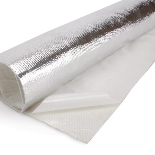 DEI Heat Screen 36in x 20in - Mylar Radiant Glass Fiber Matting w/Adhesive Backing - Image 5