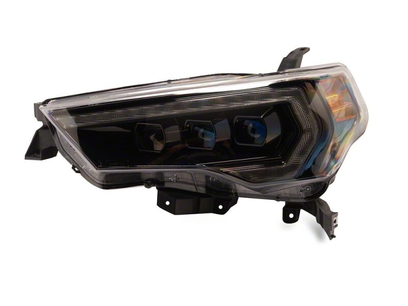 Raxiom for 2014-2024 Toyota 4Runner CXR Series LED Headlights with Amber DRL- Black Housing- Clear Lens - Image 4