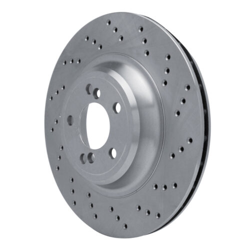 Alternative view of DFC 15-20 BMW M2 Right Rear Drilled Brake Rotor