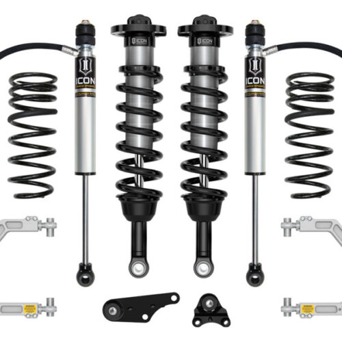 ICON 2024+ Toyota Tacoma 1.25in-3in Stage 3 Suspension System Billet w/ Triple Rate Spring