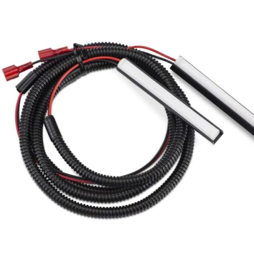 Alternative view of Raxiom 05-14 Ford Mustang LED Footwell Lighting Kit- Red