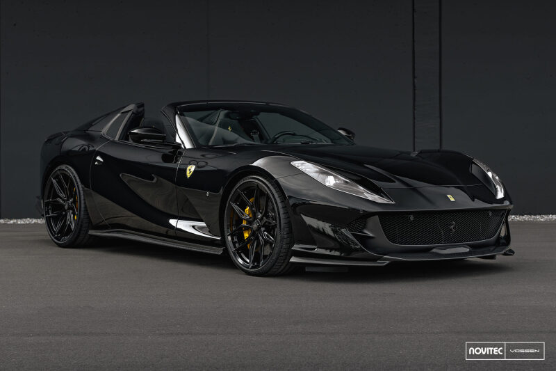Vossen x Novitec NF11 21x10 - 5x114.3 BP - ET32 - Gloss Black Ferrari 812 Superfast/GTS Front Wheel - Image 3