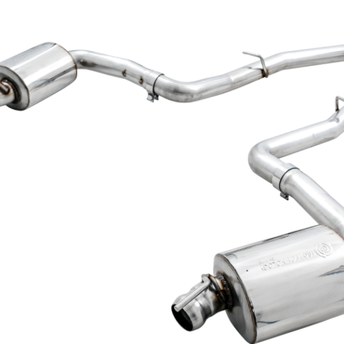 AWE Tuning Touring Edition Exhaust - Use Stock Tips for 2015+ Dodge Challenger 6.4L/6.2L Non-Resonated - Image 4