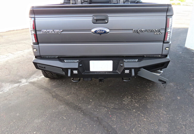 Addictive Desert Designs for 10-14 Ford F-150 Raptor HoneyBadger Rear Bumper w/ Tow Hooks - Image 8