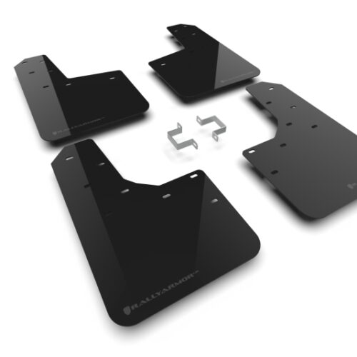 Rally Armor 23-26 Ford Ranger Raptor Black UR Mud Flap Grey Logo