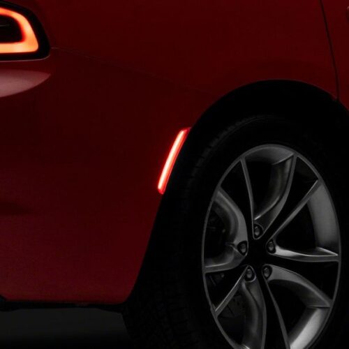 Raxiom for 2015-2023 Dodge Charger Excluding Widebody Axial Series LED Side Marker Lights- Clear - Image 4