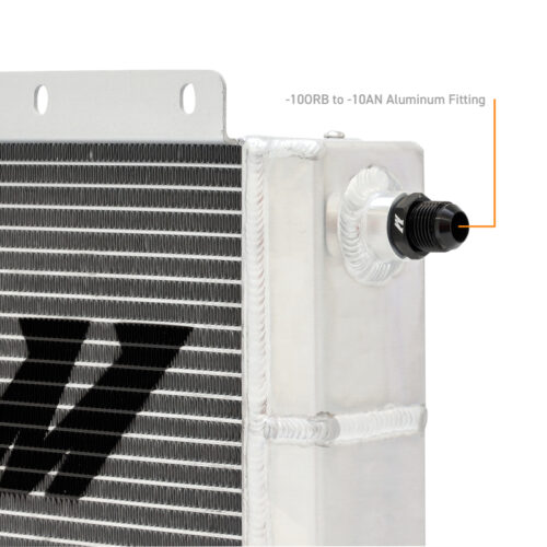 Mishimoto Universal Oil Cooler Kit 23 Row Cooler and 1in x 8in Fan - Image 3