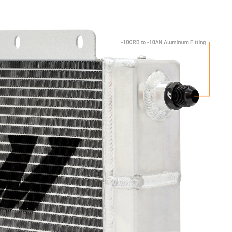 Mishimoto Universal Oil Cooler Kit 23 Row Cooler and 1in x 8in Fan - Image 3
