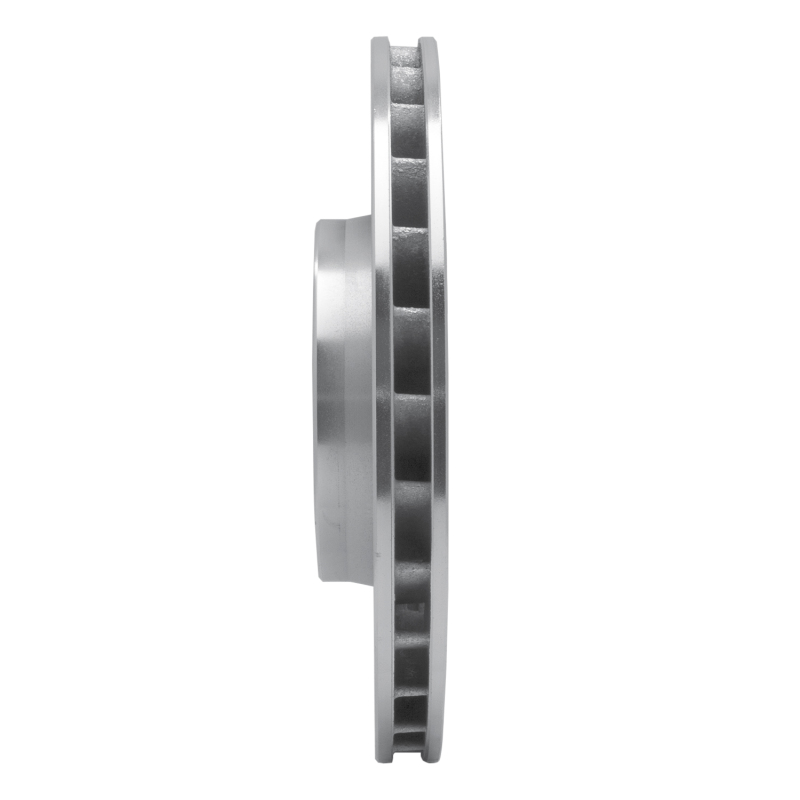 R1 Concepts for 2001-2006 BMW M3 Right Front Drilled & Slotted Silver Brake Rotor - Image 3