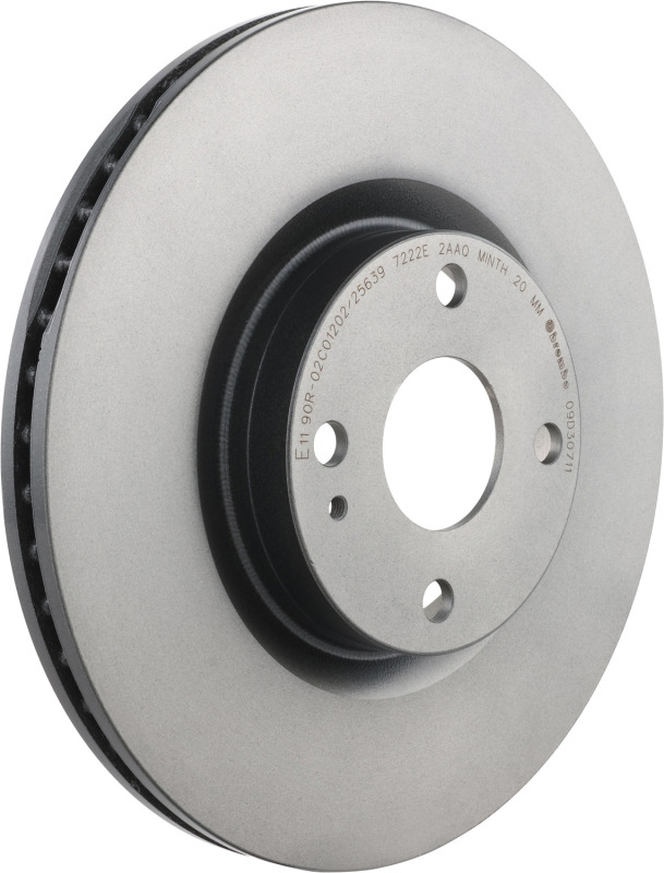 Brembo 19-20 Porsche Cayenne/17-22 Porsche Panamera Front UV Coated Rotor
