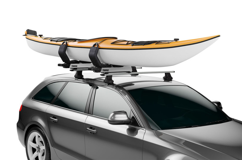 Thule Hullavator Pro Lift-Assist Kayak Rack - Black/Silver - Image 3