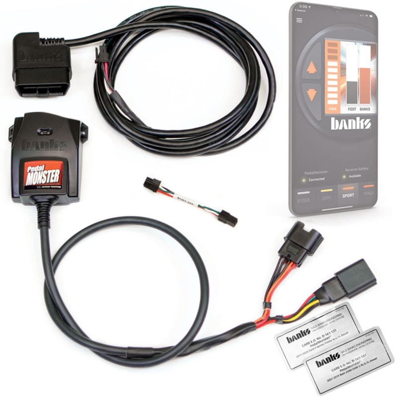 Banks Power Pedal Monster Kit (Stand-Alone) 07-19 RAM 2500/3500/11-20 Ford F-Series 6.7L Use w/Phone - Image 6