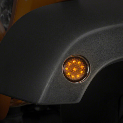 Raxiom for 2007-2018 Jeep Wrangler JK LED Side Marker Lights- Smoked