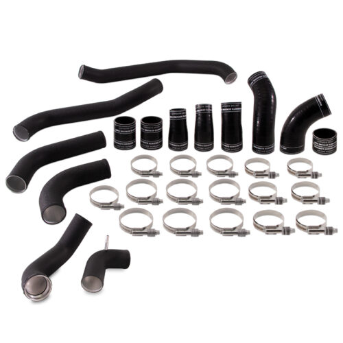 Mishimoto Intercooler Pipe Kit - Wrinkle Black for 2017+ Ford F150 3.5L EcoBoost