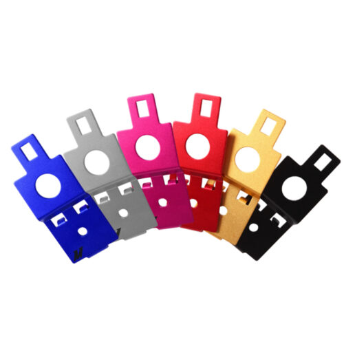 Alternative view of Mishimoto Aluminum Radiator Stay - Anodized Black for 02-07 Subaru Impreza WRX