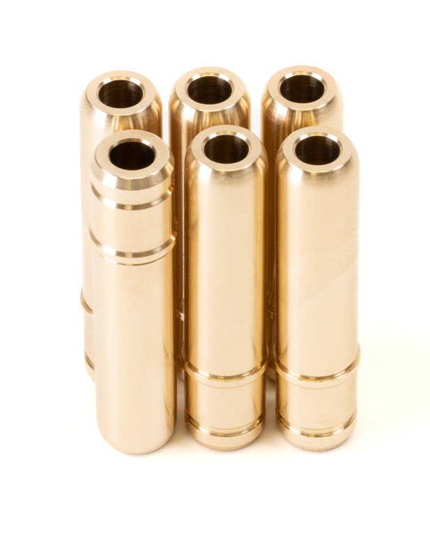 GSC P-D Toyota G16E STD Manganese Bronze Exhaust Valve Guide Stopper Style - Set of 6 - Image 2