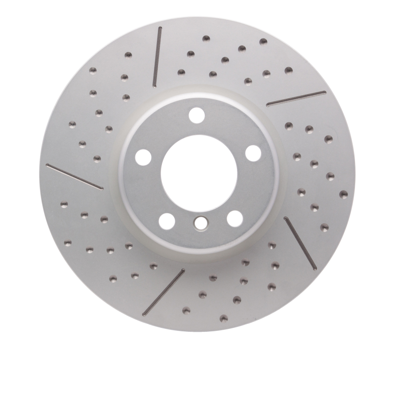 R1 17-20 BMW 440i Front R1 Carbon Alloy GeoMET Dimpled & Slotted Rotor