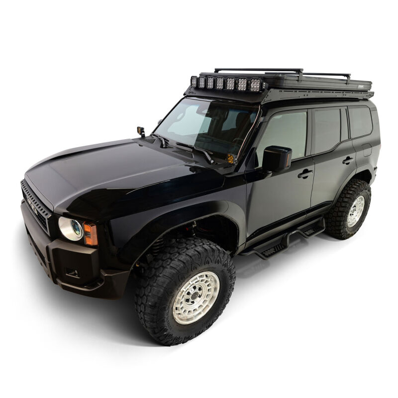 Westin 24-26 Toyota Land Cruiser Outlaw Drop Nerf Step Bars Textured Black - Image 9
