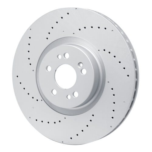 DFC 20-26 Mercedes-Benz GLS450 Front Drilled GeoSPEC Coated Rotor - Image 2