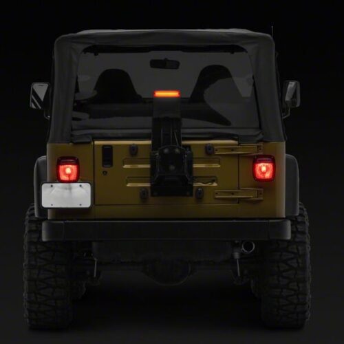 Raxiom for 1997-2006 Jeep Wrangler TJ LED Third Brake Light- Red - Image 8