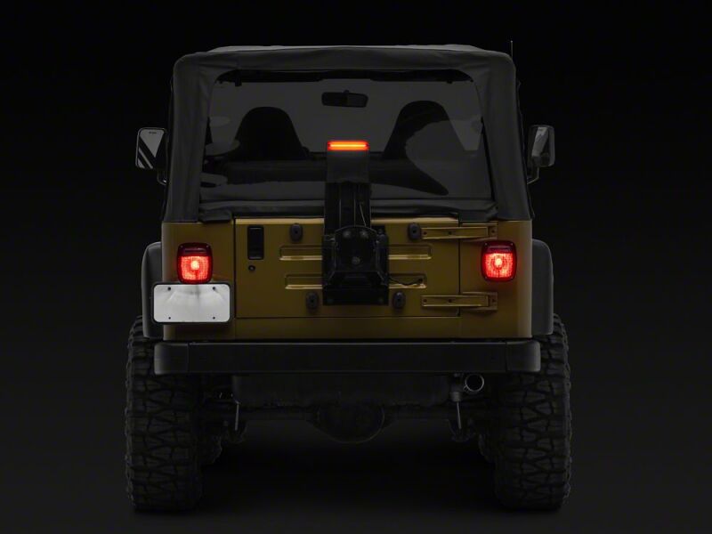 Raxiom for 1997-2006 Jeep Wrangler TJ LED Third Brake Light- Red - Image 8