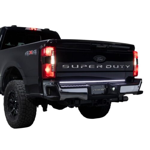 Putco 23-24 Ford SuperDuty F-250 60In Direct Fit Blade Kit Tailgate Bars w/ LED Taillamps - Image 4