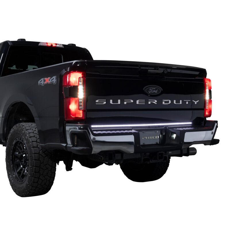 Putco 23-24 Ford SuperDuty F-250 60In Direct Fit Blade Kit Tailgate Bars w/ LED Taillamps - Image 4