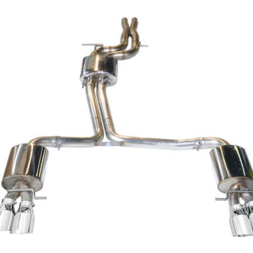 AWE Tuning Touring Edition Exhaust - Chrome Silver Tips (90mm) for Audi B8 / B8.5 S4 3.0T