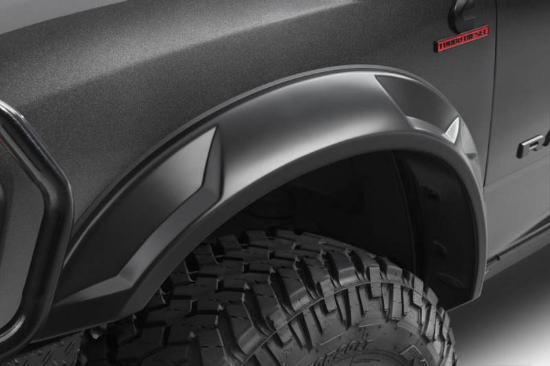 Husky Liners 19-23 RAM 2500/3500 DRT Style Fender Flares (Smooth) 4pc - Blk - Image 7