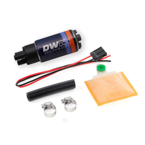 DeatschWerks 265 LPH DW65C Series Compact Fuel Pump w/o Mounting Clips (w/ Universal Install Kit) - Image 6