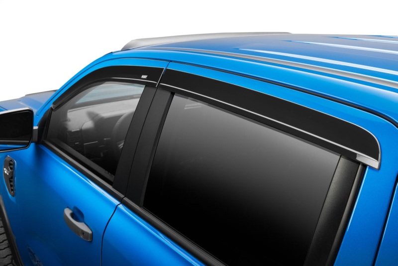 Husky Liners 19-25 Ford Ranger SuperCrew Ventvisor Low Profile (4pc) - Smoke - Image 5