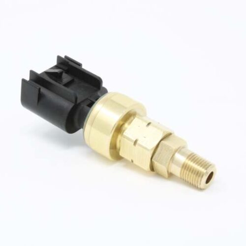 Aeromotive VaporWorx GM Fuel Pressure Sensor Adapter - M10 x 1.0mm Male to 1/8in NPT Port - Brass - Image 2