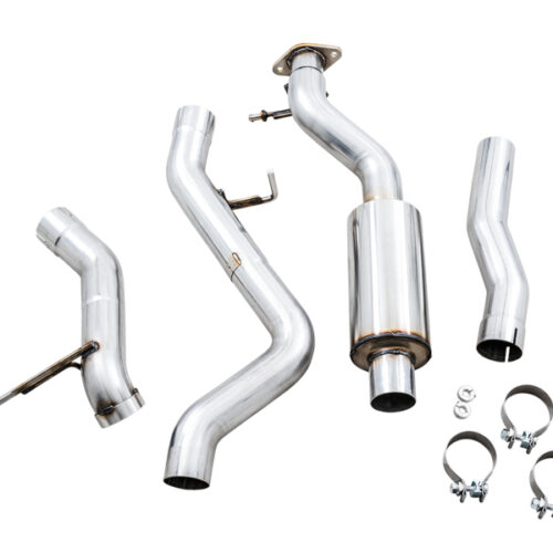 AWE Tuning Exhaust (No Tips) w/ Bash Guard for 2021+ Ford Bronco 0FG - Image 5