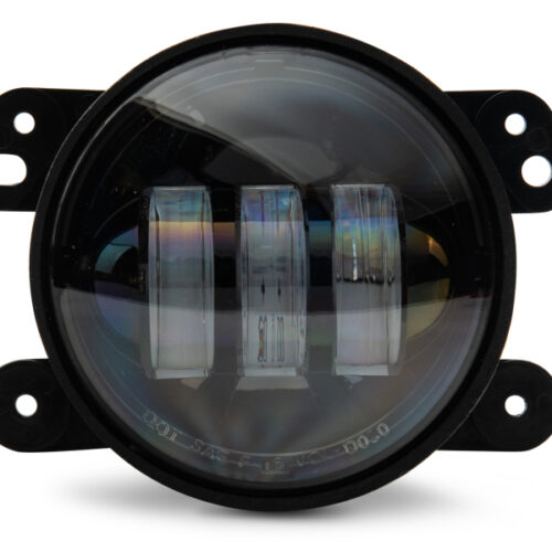 Raxiom for 2007-2022 Jeep Wrangler JK/JL Axial Series Tri-Bar LED Fog Lights- White - Image 7