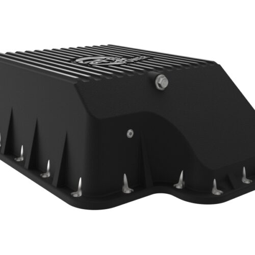 aFe Power Transmission Pan (Black); Ford Diesel Trucks 03-10 V8-6.0/6.4L (td) - Image 7