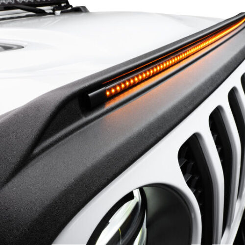 Husky Liners 19-21 Chevrolet Silverado 1500 Aeroskin Lightshield PRO - Blk - Image 4