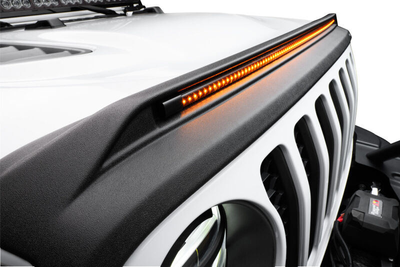 Husky Liners 19-21 Chevrolet Silverado 1500 Aeroskin Lightshield PRO - Blk - Image 4