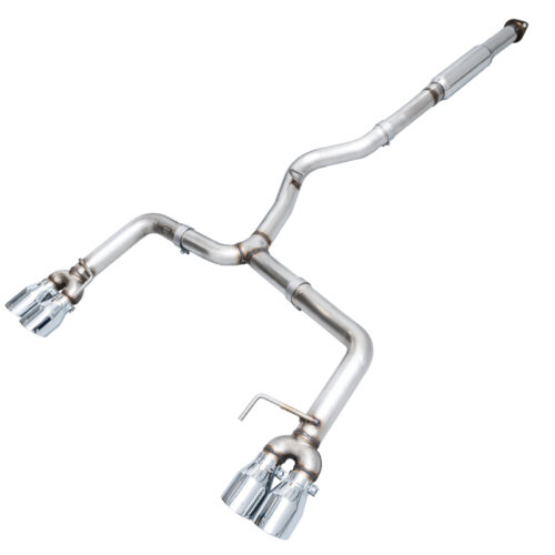 AWE Tuning Track Edition Exhaust - Chrome Silver Tips (102mm) for Subaru WRX/STI VA/GV Sedan