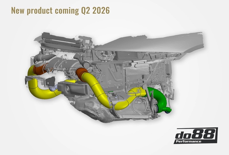 do88 16-19 Porsche 911 Carrera (991.2) Turbo Inlet Hoses - Hybrid Turbo - Image 2