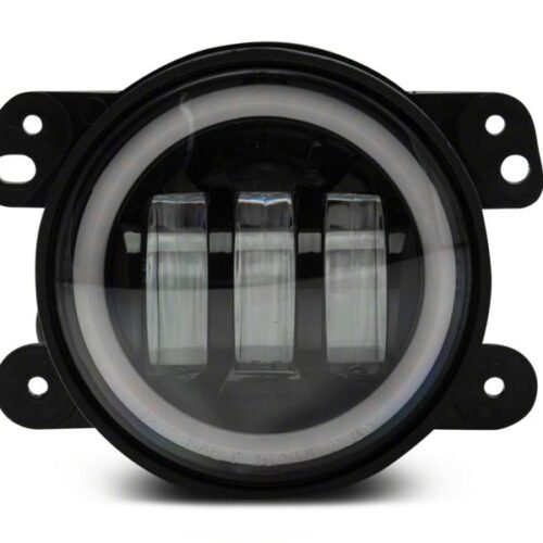 Raxiom for 2007-2023 Jeep Wrangler JK & JL Axial Series Halo LED Fog Lights- Amber - Image 10